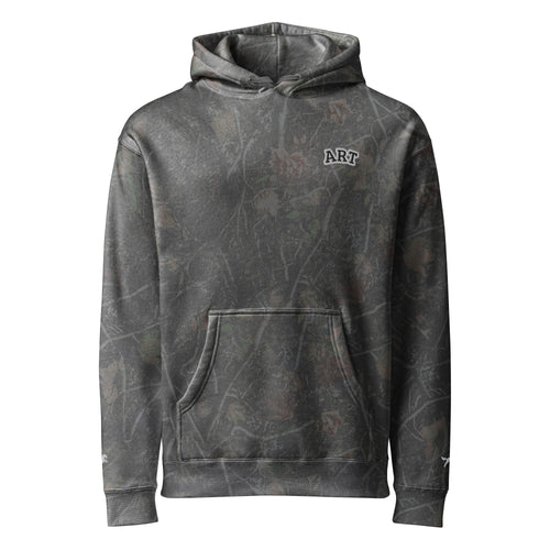 NOREXE - Moletom Extra Pesado 14oz Heavy Independent com capuz e padrão camuflado, ideal para estilo moderno.